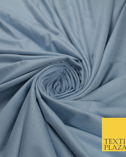 7 COLOURS - Faux Stretch Suede Fabric Dressmaking Craft 66" WIDE