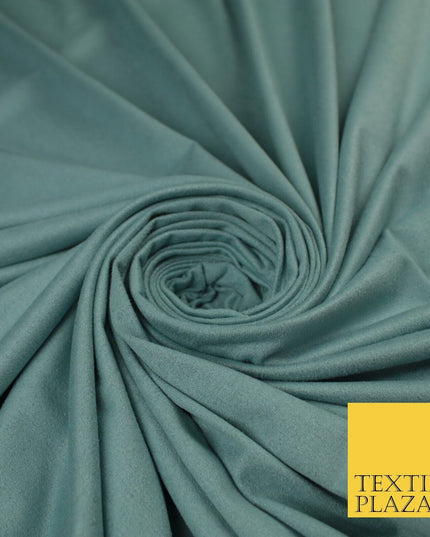 7 COLOURS - Faux Stretch Suede Fabric Dressmaking Craft 66" WIDE