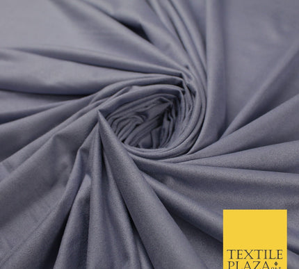7 COLOURS - Faux Stretch Suede Fabric Dressmaking Craft 66" WIDE