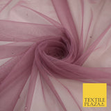 Stone Embellished Fairy Veil Bridal Soft Sheer Tutu Tulle Net Fabric 44"