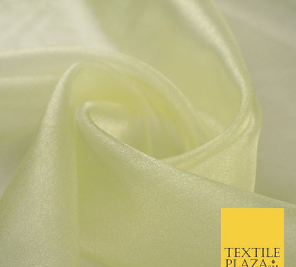 15 COLOURS - Premium Crystal Organza Bridal Wedding Dance Dress Veil Fabric 44"