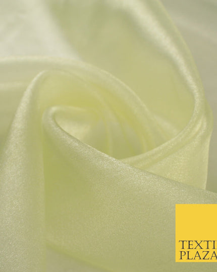 15 COLOURS - Premium Crystal Organza Bridal Wedding Dance Dress Veil Fabric 44"