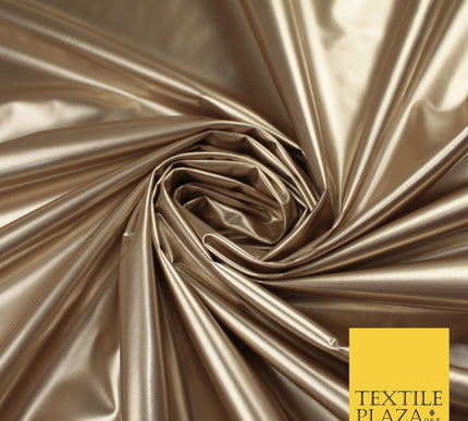 9 Colours - Glossy PVC Fabric Dress Fashion Material Craft Decor 56" Wide