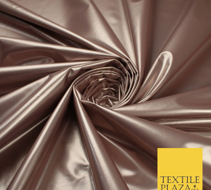 9 Colours - Glossy PVC Fabric Dress Fashion Material Craft Decor 56" Wide