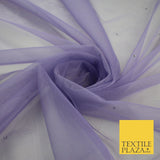 Stone Embellished Fairy Veil Bridal Soft Sheer Tutu Tulle Net Fabric 44"