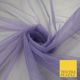 Stone Embellished Fairy Veil Bridal Soft Sheer Tutu Tulle Net Fabric 44"