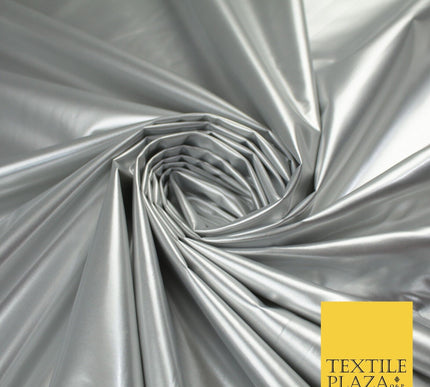 9 Colours - Glossy PVC Fabric Dress Fashion Material Craft Decor 56" Wide