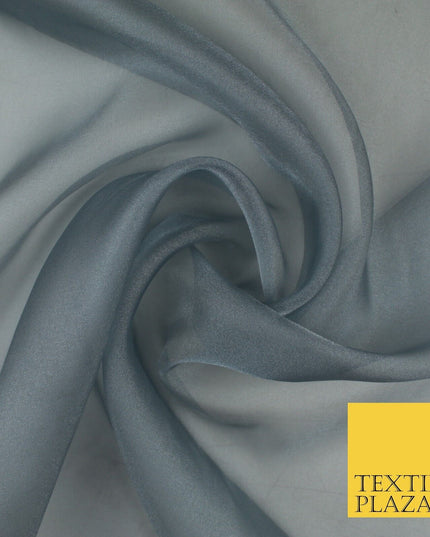 15 COLOURS - Premium Crystal Organza Bridal Wedding Dance Dress Veil Fabric 44"