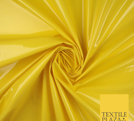9 Colours - Glossy PVC Fabric Dress Fashion Material Craft Decor 56" Wide