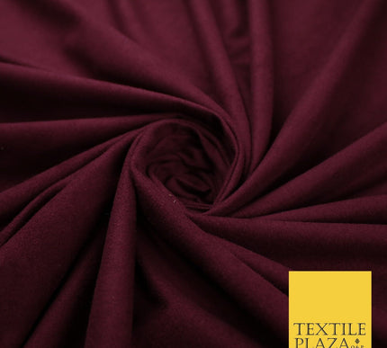 11 Colours Luxury Faux Suede Fabric Med Weight Dressmaking Upholstery Craft 60"