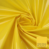 9 Colours - Glossy PVC Fabric Dress Fashion Material Craft Decor 56" Wide