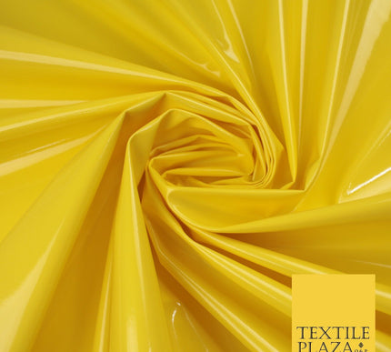 9 Colours - Glossy PVC Fabric Dress Fashion Material Craft Decor 56" Wide