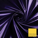 9 Colours - Glossy PVC Fabric Dress Fashion Material Craft Decor 56" Wide