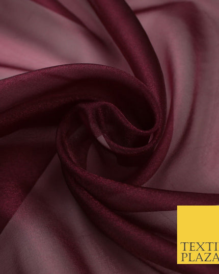 15 COLOURS - Premium Crystal Organza Bridal Wedding Dance Dress Veil Fabric 44"