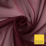 15 COLOURS - Premium Crystal Organza Bridal Wedding Dance Dress Veil Fabric 44"