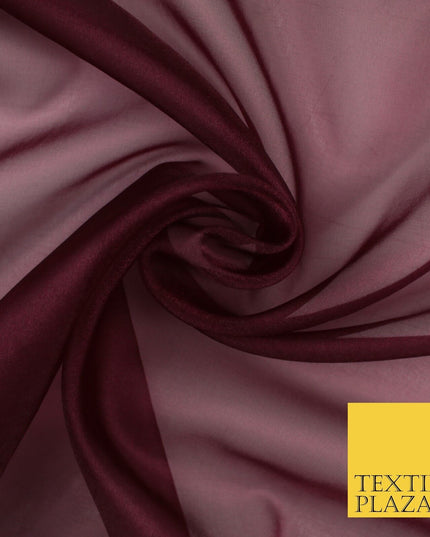 15 COLOURS - Premium Crystal Organza Bridal Wedding Dance Dress Veil Fabric 44"