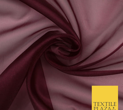 15 COLOURS - Premium Crystal Organza Bridal Wedding Dance Dress Veil Fabric 44"