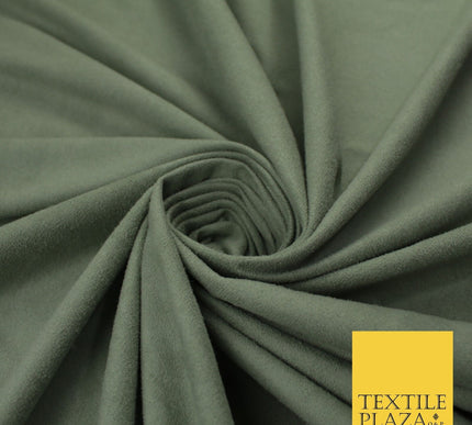 11 Colours Luxury Faux Suede Fabric Med Weight Dressmaking Upholstery Craft 60"