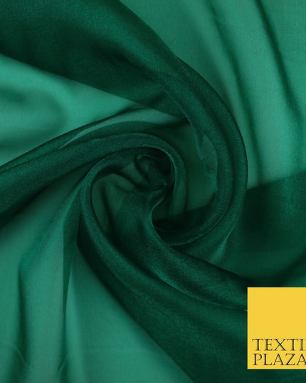 15 COLOURS - Premium Crystal Organza Bridal Wedding Dance Dress Veil Fabric 44"