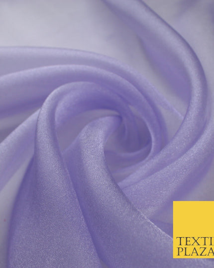 15 COLOURS - Premium Crystal Organza Bridal Wedding Dance Dress Veil Fabric 44"