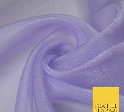 15 COLOURS - Premium Crystal Organza Bridal Wedding Dance Dress Veil Fabric 44"
