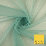 Stone Embellished Fairy Veil Bridal Soft Sheer Tutu Tulle Net Fabric 44"