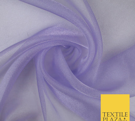 15 COLOURS - Premium Crystal Organza Bridal Wedding Dance Dress Veil Fabric 44"