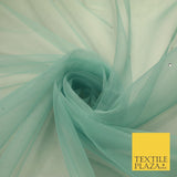 Stone Embellished Fairy Veil Bridal Soft Sheer Tutu Tulle Net Fabric 44"