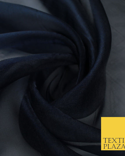 15 COLOURS - Premium Crystal Organza Bridal Wedding Dance Dress Veil Fabric 44"