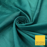 OVER 20 COLOURS - Premium Plain Dyed Crinkle Georgette Chiffon Dress Fabric 46"