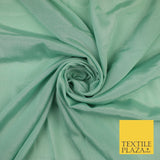 OVER 20 COLOURS - Premium Plain Dyed Crinkle Georgette Chiffon Dress Fabric 46"