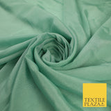 OVER 20 COLOURS - Premium Plain Dyed Crinkle Georgette Chiffon Dress Fabric 46"