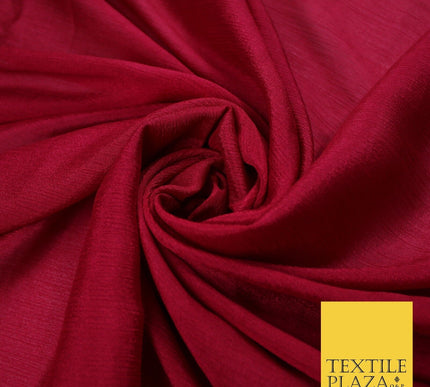 OVER 20 COLOURS - Premium Plain Dyed Crinkle Georgette Chiffon Dress Fabric 46"