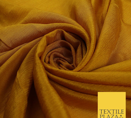 OVER 20 COLOURS - Premium Plain Dyed Crinkle Georgette Chiffon Dress Fabric 46"