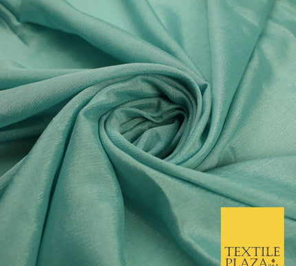 OVER 20 COLOURS - Premium Plain Dyed Crinkle Georgette Chiffon Dress Fabric 46"