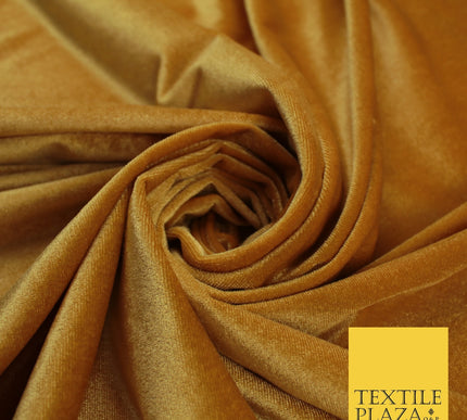 17 COLOURS LUXURY Plush Plain Stretch Velvet Velour Fabric Material Craft 58" D