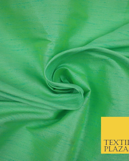 Plain dyed slubbed shot two tone faux dupion raw silk 100%polyester fabric craft