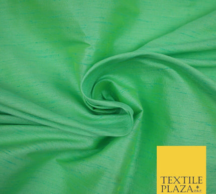 Plain dyed slubbed shot two tone faux dupion raw silk 100%polyester fabric craft