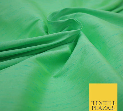 Plain dyed slubbed shot two tone faux dupion raw silk 100%polyester fabric craft