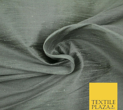 Plain dyed slubbed shot two tone faux dupion raw silk 100%polyester fabric craft