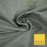 Plain dyed slubbed shot two tone faux dupion raw silk 100%polyester fabric craft