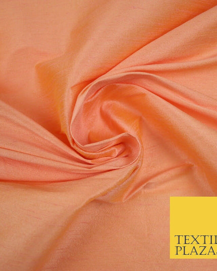 Plain dyed slubbed shot two tone faux dupion raw silk 100%polyester fabric craft
