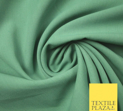 Sea Green Duck Egg Plain Lightweight Canvas Dress Sewing Craft Fabric 58" 4745