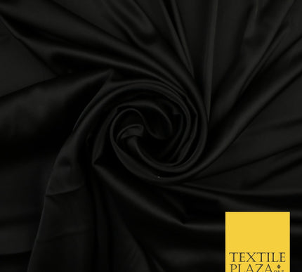30 COLOURS Fine Silky Smooth Liquid Sateen Satin Dress Fabric Drape Lining