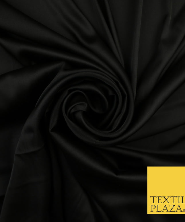 30 COLOURS Fine Silky Smooth Liquid Sateen Satin Dress Fabric Drape Lining