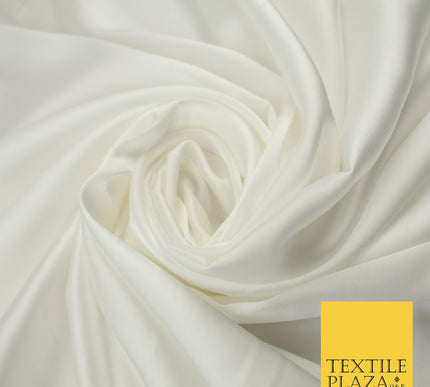 30 COLOURS Fine Silky Smooth Liquid Sateen Satin Dress Fabric Drape Lining