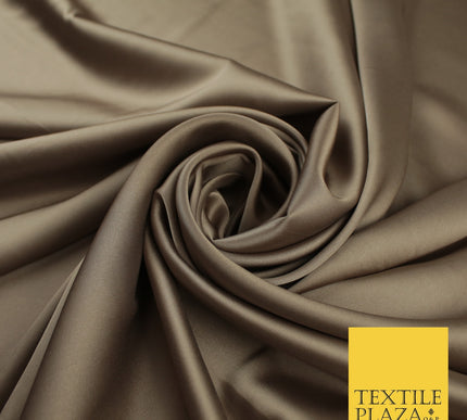 30 COLOURS Fine Silky Smooth Liquid Sateen Satin Dress Fabric Drape Lining