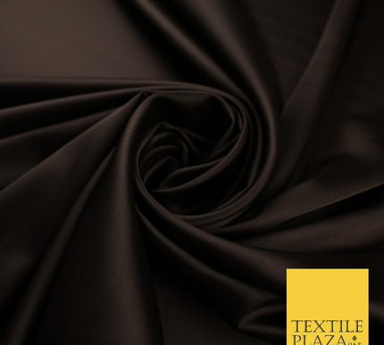 30 COLOURS Fine Silky Smooth Liquid Sateen Satin Dress Fabric Drape Lining