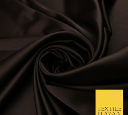 30 COLOURS Fine Silky Smooth Liquid Sateen Satin Dress Fabric Drape Lining