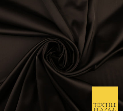 30 COLOURS Fine Silky Smooth Liquid Sateen Satin Dress Fabric Drape Lining